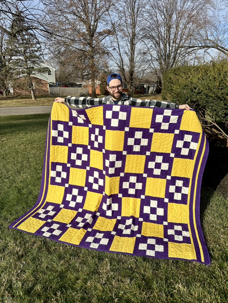 Project No. 10 – This Quilt Almost Went Into The Fireplace.